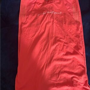 Victoria's Secret Pink Ultimate Top & PINK Stripe Trim Leggings